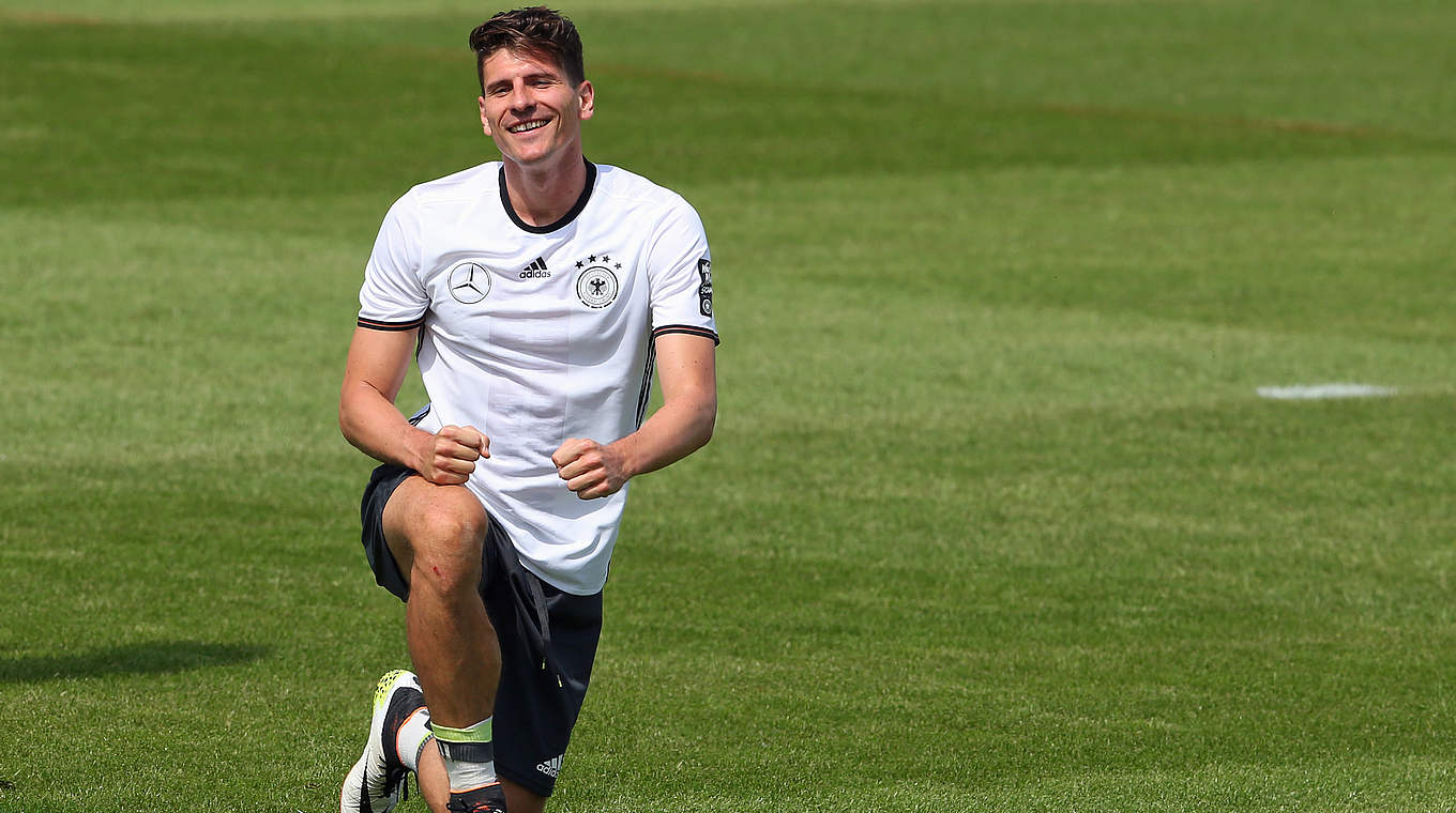 Steht vor seinem 69. Länderspiel: Mario Gomez © 2016 Getty Images