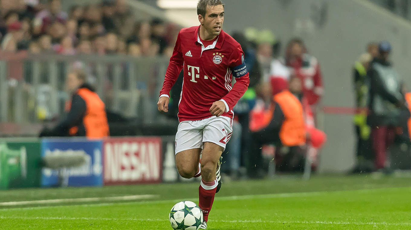 Klubikone und Titelsammler: Lahm hat 491 Pflichtspiele für den FC Bayern absolviert © 2016 TF-Images