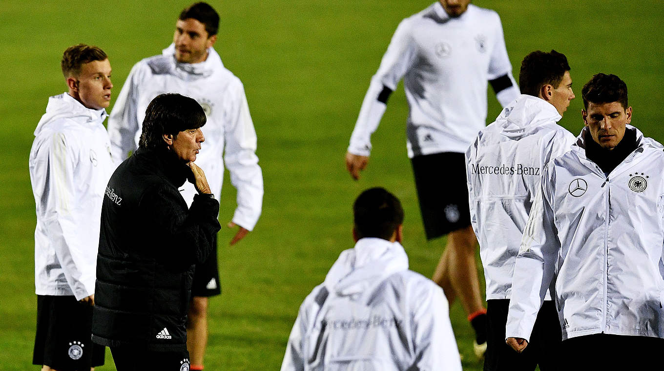 Löw: "We are looking to secure a win against Italy" © VINCENZO PINTO/AFP/Getty Images