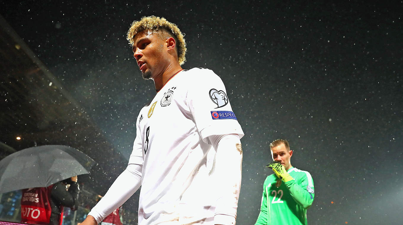 Gnabry zu den Bedingungen: "Es war eine Rutschpartie" © 2016 Getty Images