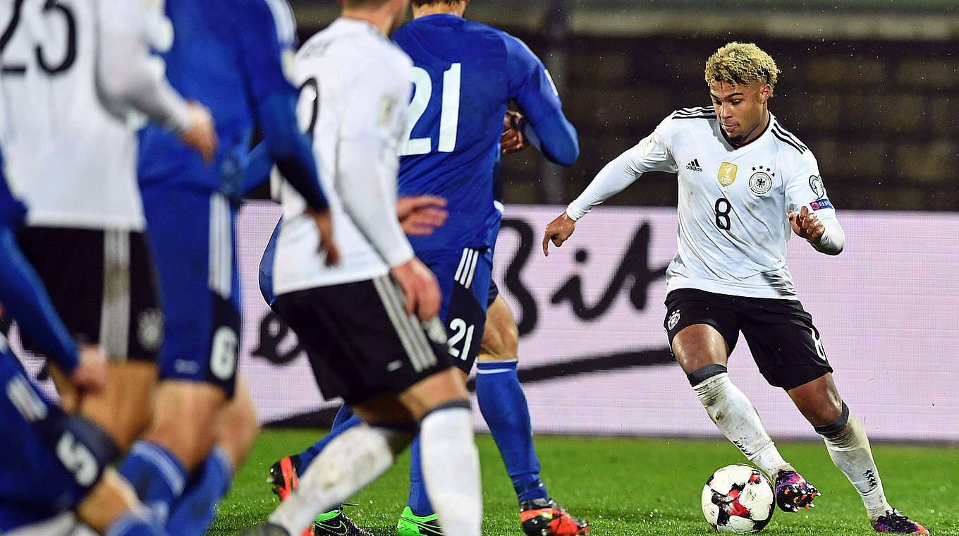 Gnabry: "Sehe die vielen Einsätze nicht als Belastung" © AFP/Getty Images