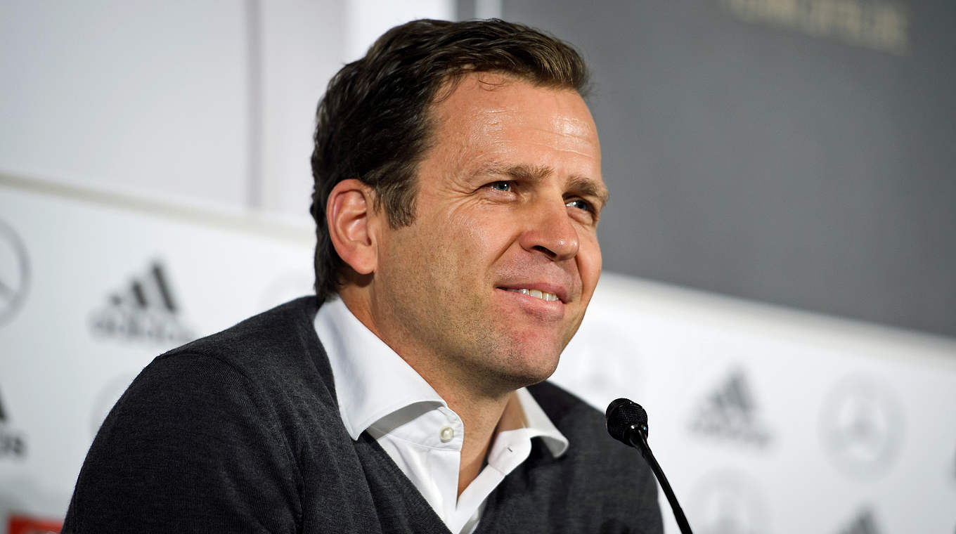 Bierhoff: "Team spürt genau, wenn es vom Publikum bedingungslos unterstützt wird" © GES/Marvin Ibo Güngör