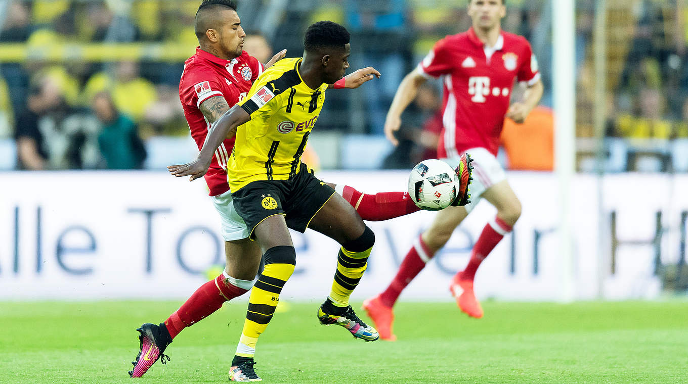 Das letzte Duell: Im Ligacup 2016 siegt der FC Bayern mit 2:0 bei Borussia Dortmund © 2016 TF-Images