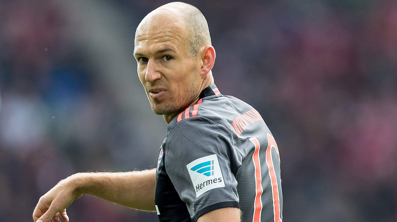 Fehlt den Bayern in Dortmund wegen Oberschenkelproblemen: Angreifer Arjen Robben © 2016 TF-Images