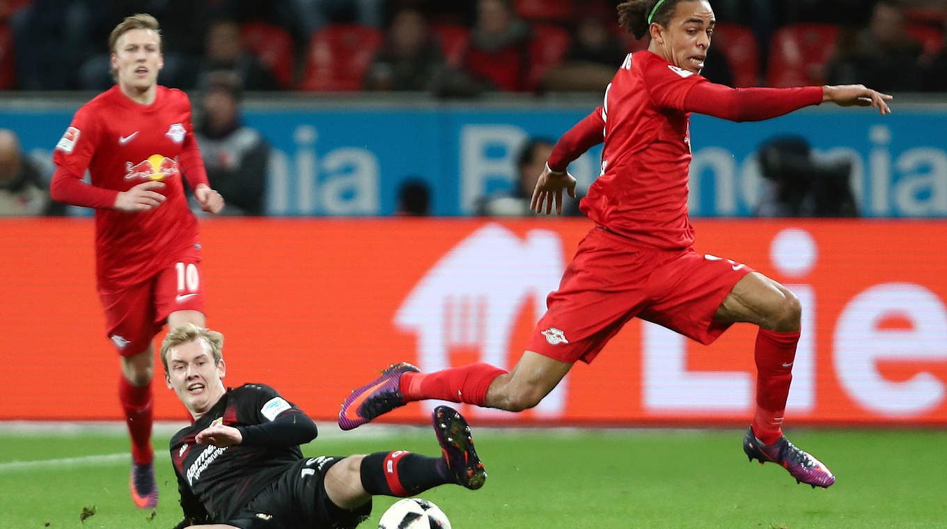 Julian Brandt: "Leipzig were clever and very clinical."  © 2016 Getty Images