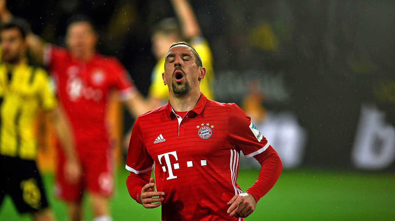 Franck Ribéry scores but his goal was ruled offside  © This content is subject to copyright.