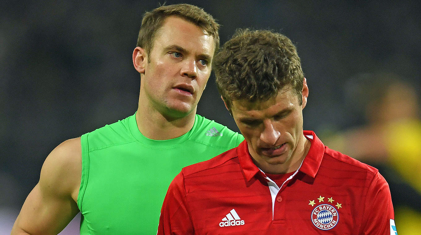 Manuel Neuer (l.) über Standards: "In der Hinsicht ist es eine Mentalitätsgeschichte" © PATRIK STOLLARZ/AFP/Getty Images