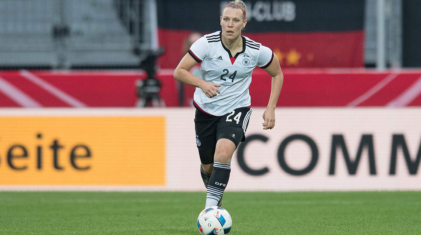 Verpasst das Länderspiel gegen Norwegen wegen Kniebeschwerden: Kristin Demann © 2016 Getty Images