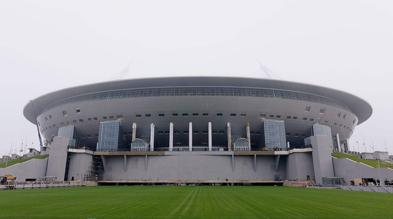 The Krestowskij stadium in St. Petersburg will hold the final of the 2017 Confederations Cup  © 2016 Getty Images