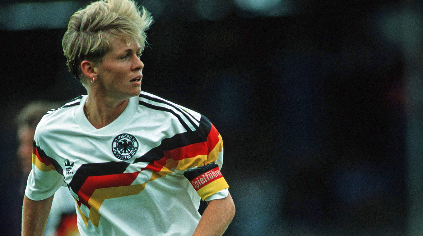 1991: Silvia Neid © 1991 Getty Images