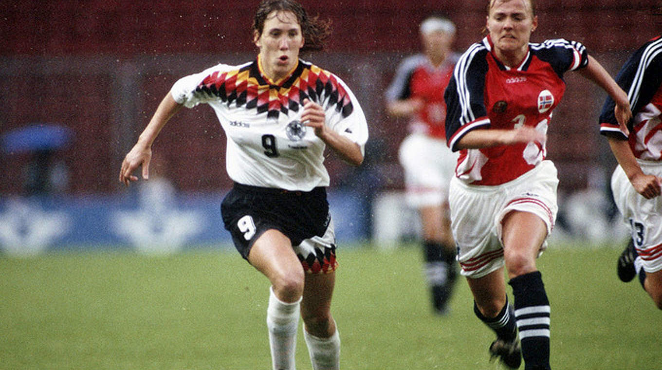1993: Heidi Mohr © DFB