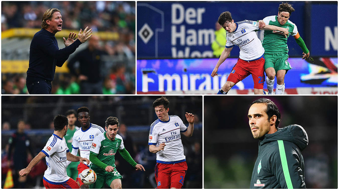 Das Nordderby zwischen Hamburg und Bremen ist der Dauerbrenner der Liga © Getty Images/dfb