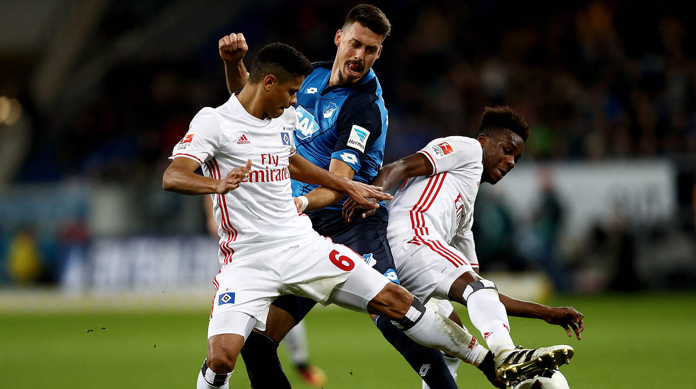 Selbstvertrauen getankt: Der HSV erkämpfte sich zuletzt ein Remis in Hoffenheim © 2016 Getty Images