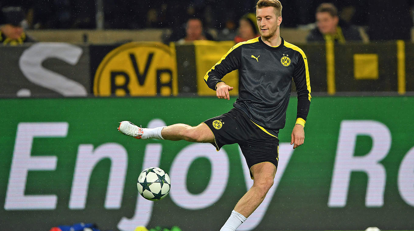 Steht vor dem Ligacomeback und einem Torjubiläum im BVB-Trikot: Marco Reus © 2016 Getty Images