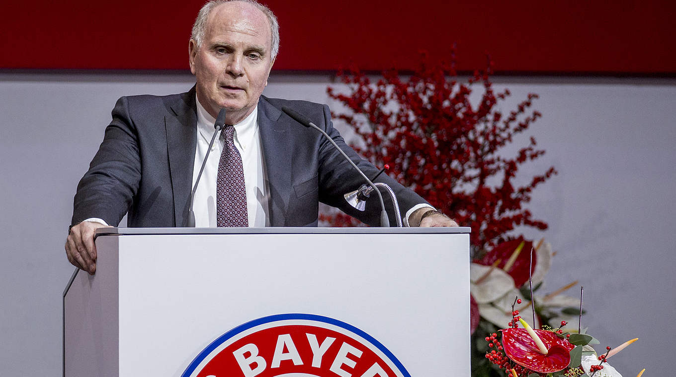 Hoeneß: "Werde alles tun, um ihre Erwartungen zu erfüllen" © 2016 Getty Images