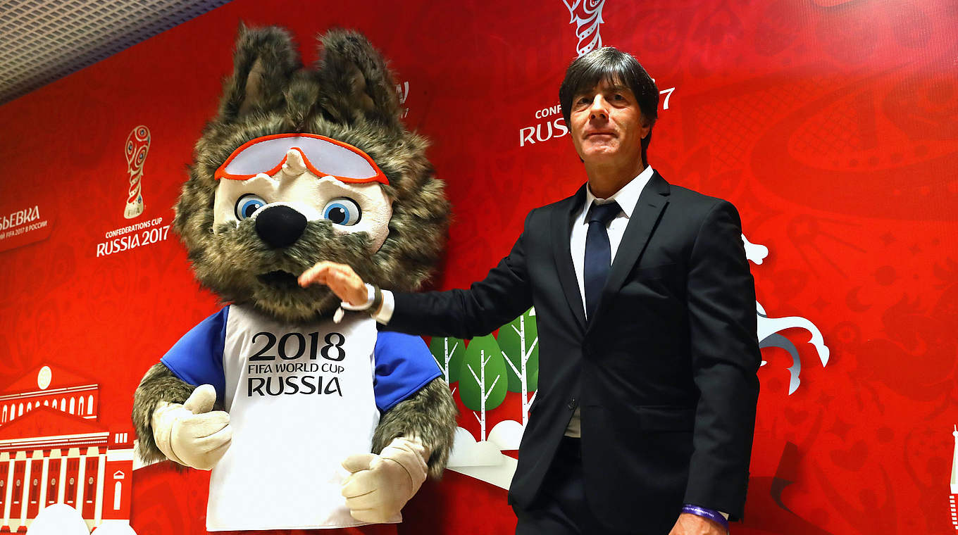 Joachim Löw was in attendance for the draw in Kazan. © Getty Images