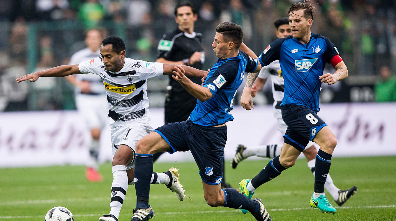 Unentschieden: Gladbach und Hoffenheim spielen 1:1 © 2016 Getty Images