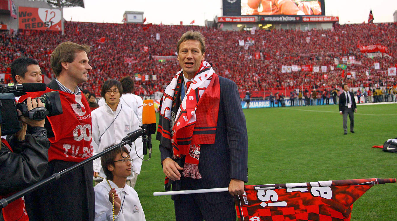 Feiert 2006 die japanische Meisterschaft mit Urawa Red Diamonds: Guido Buchwald © imago