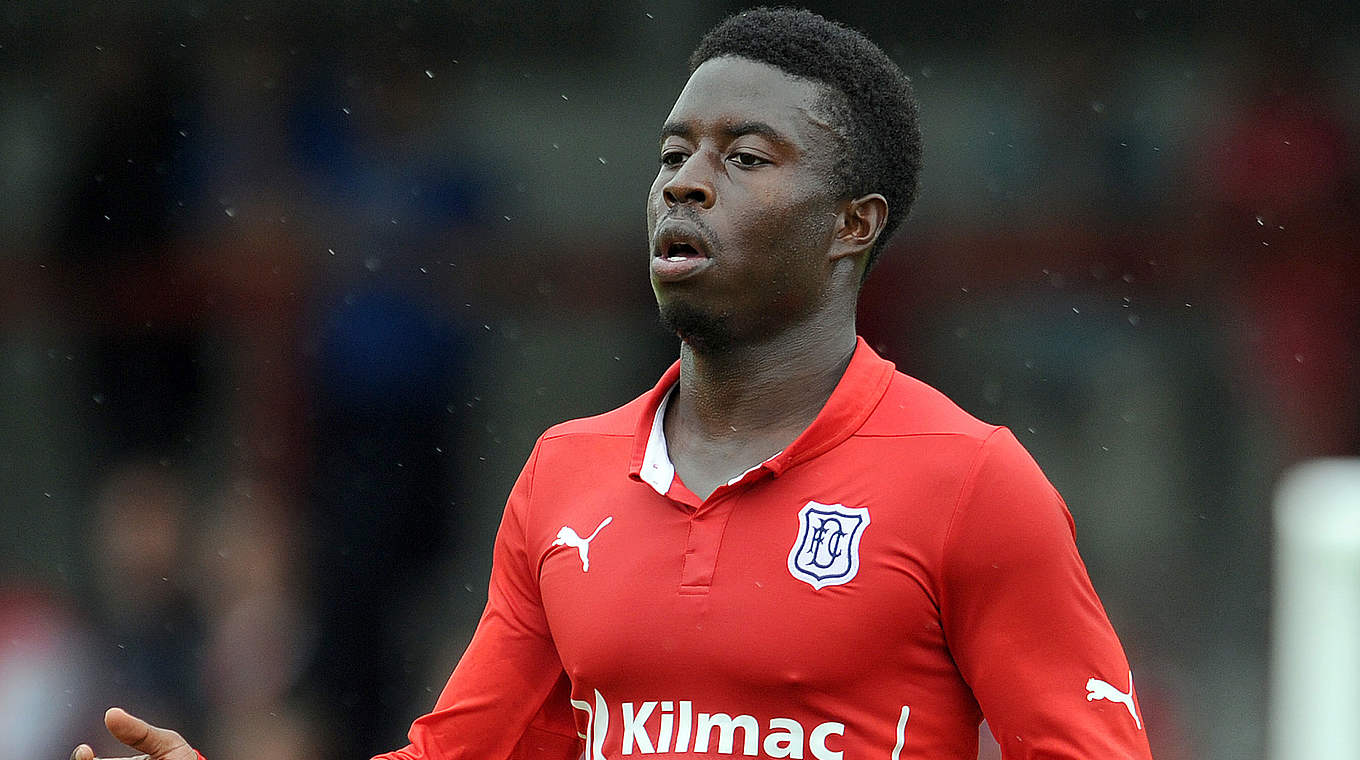 Trainiert beim MSV Duisburg mit: der Engländer Kieron Cadogan © 2014 Getty Images