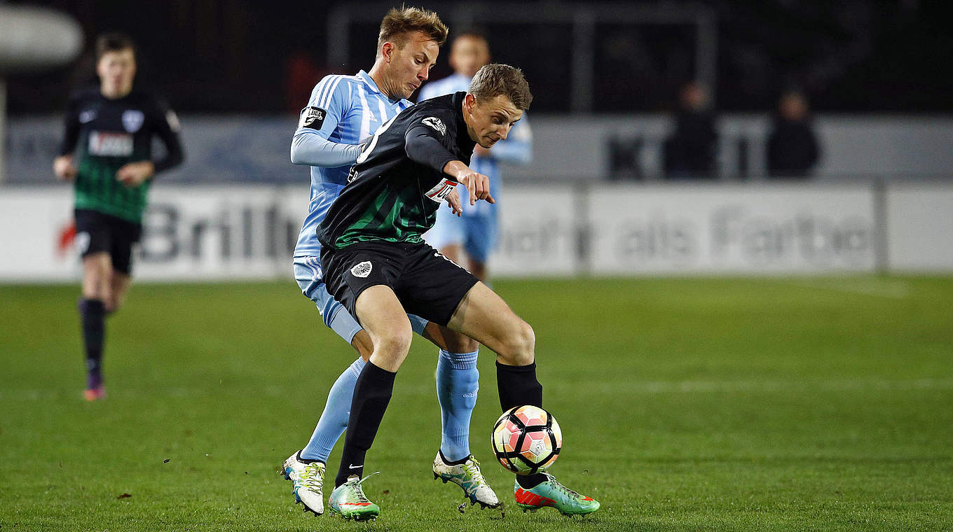 Vierter Sieg in Serie: Preußen Münster stoppt den Chemnitzer Gipfelsturm © 2016 Getty Images