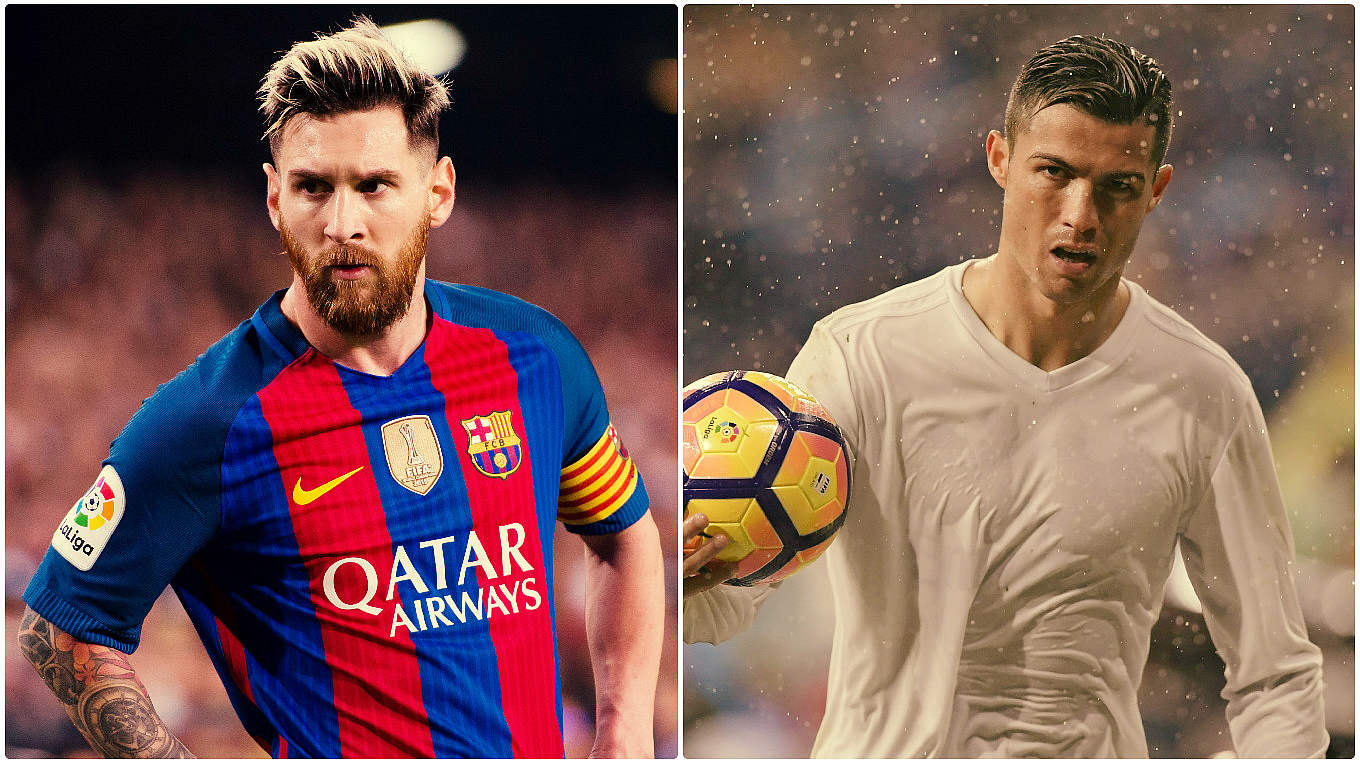Protagonisten beim 265. Clasico: Barcelonas Lionel Messi und Reals Cristiano Ronaldo © Getty Images