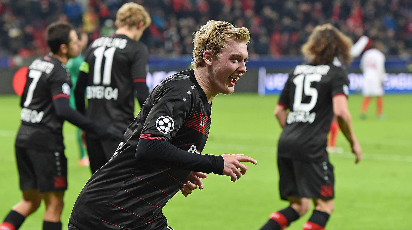 Brandt: "It was a good match for us to experiment a little bit" © imago/Revierfoto