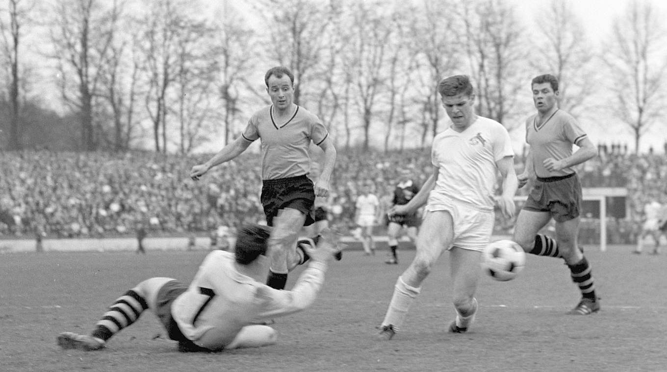 18. April 1964: Köln krönt sich gegen den BVB zum ersten Bundesliga-Meister © imago sportfotodienst