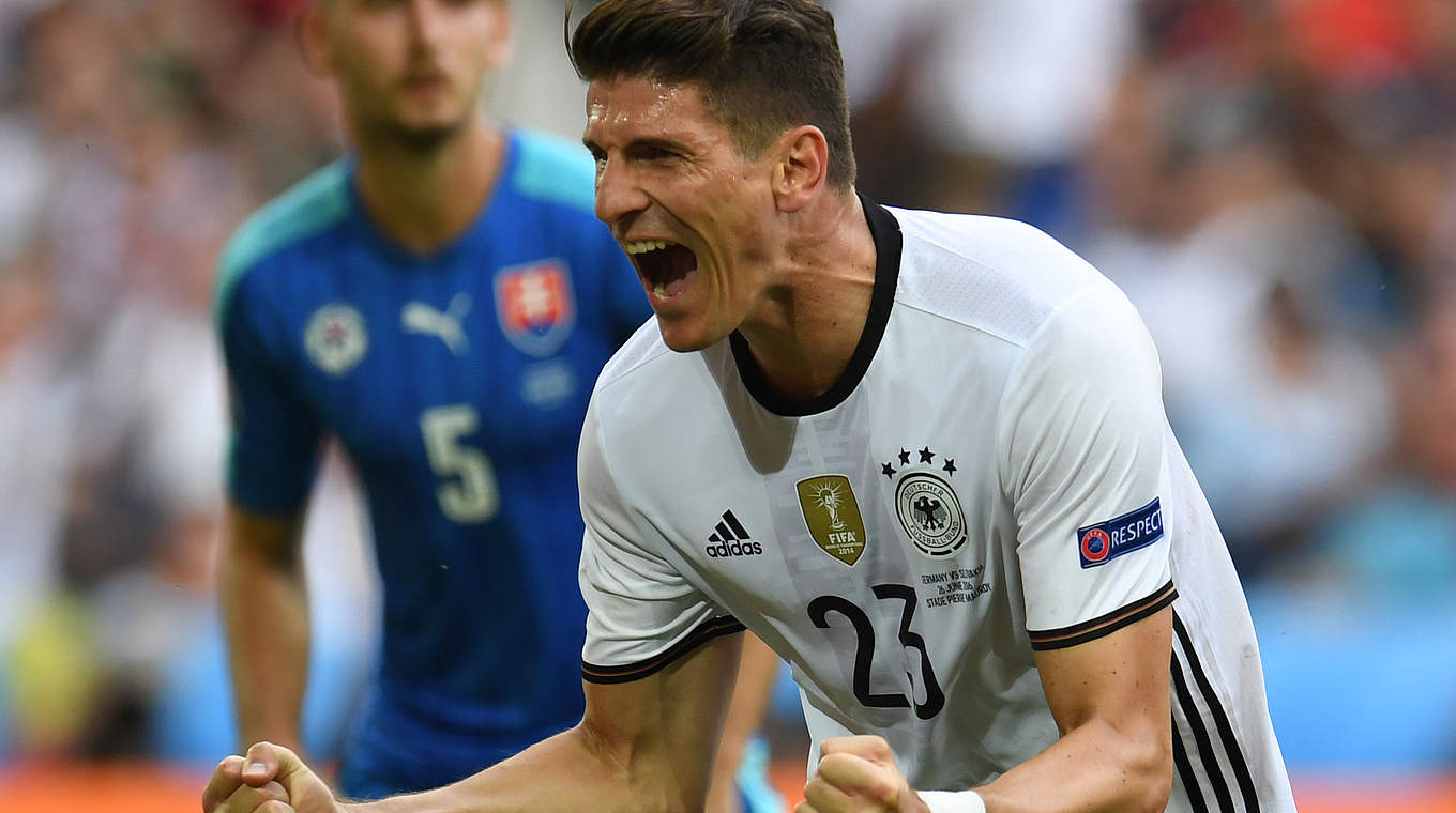 Mario Gomez: "Wir wollten Europameister werden. Fast hätten wir es geschafft" © 2016 Getty Images