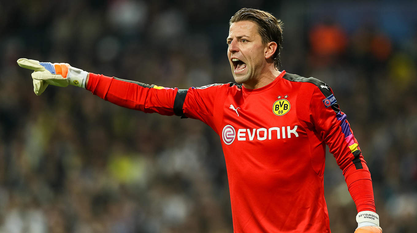 Vor seinem 350. Bundesligaspiel: Dortmunds Torhüter Roman Weidenfeller © 2016 TF-Images