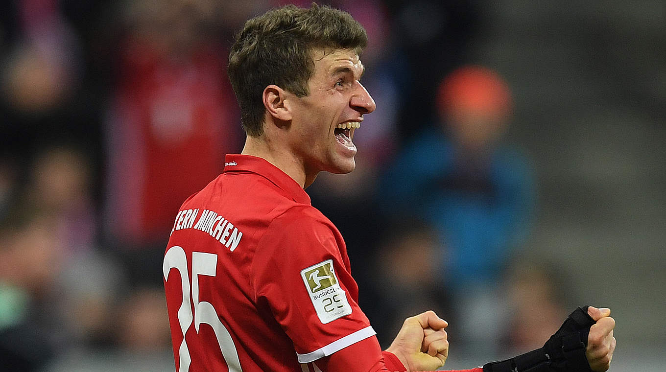 Müller: "Es war kein brillantes Tor, sondern eben erzwungen" © 2016 Getty Images