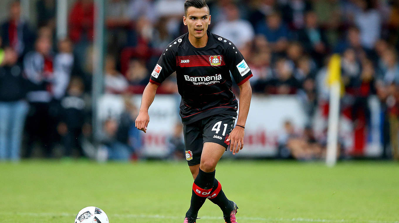 Trifft vom Punkt für Leverkusen: U-Nationalspieler Atakan Akkaynak © 2016 Getty Images