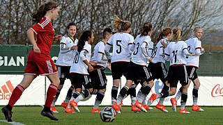 Jubel beim deutschen Team: Erfolg gegen Belgien im ersten Saisonspiel © 2016 Getty Images