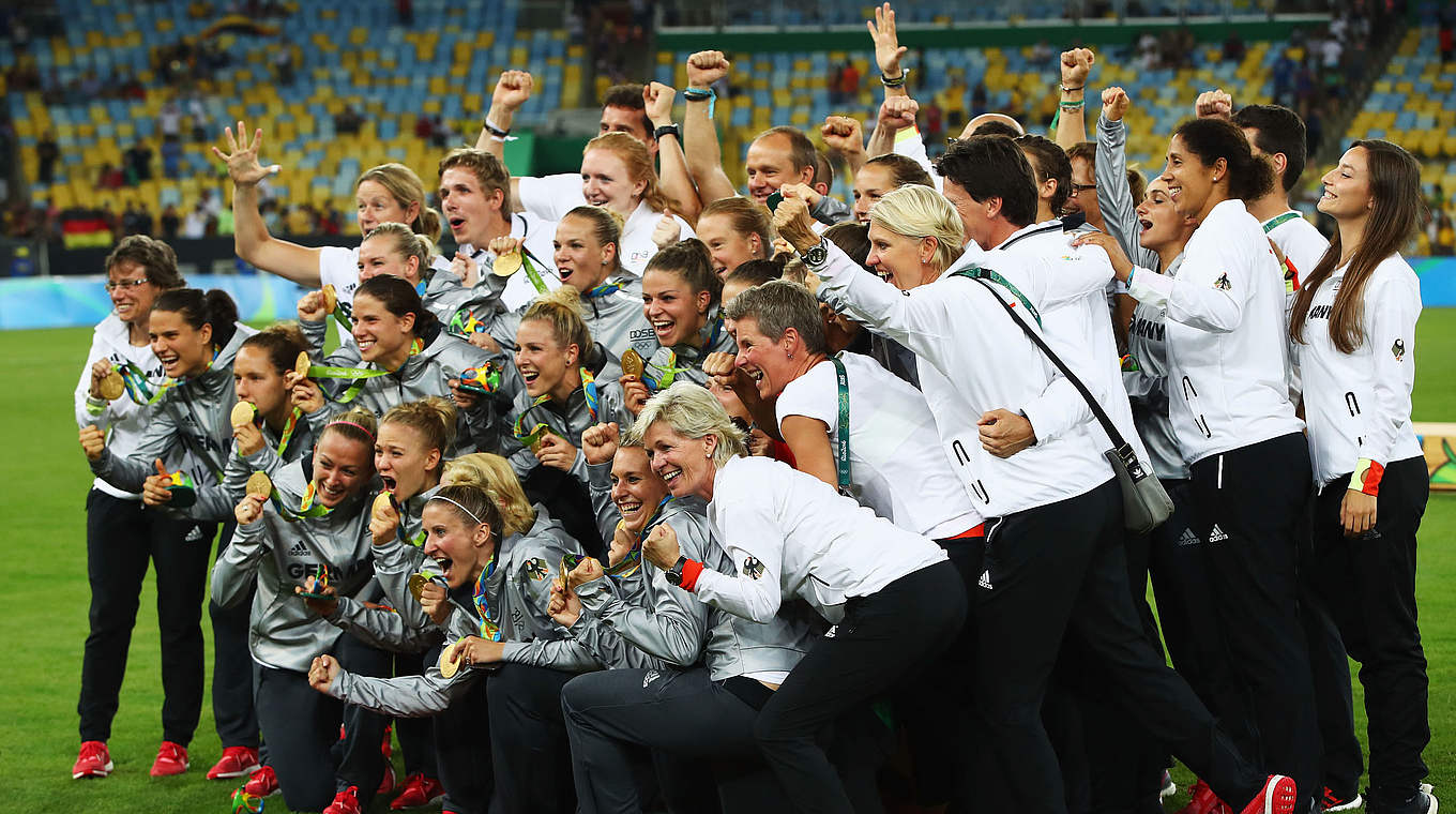 Sasic: "It’s great that the girls
came home with Gold medals" © 2016 Getty Images