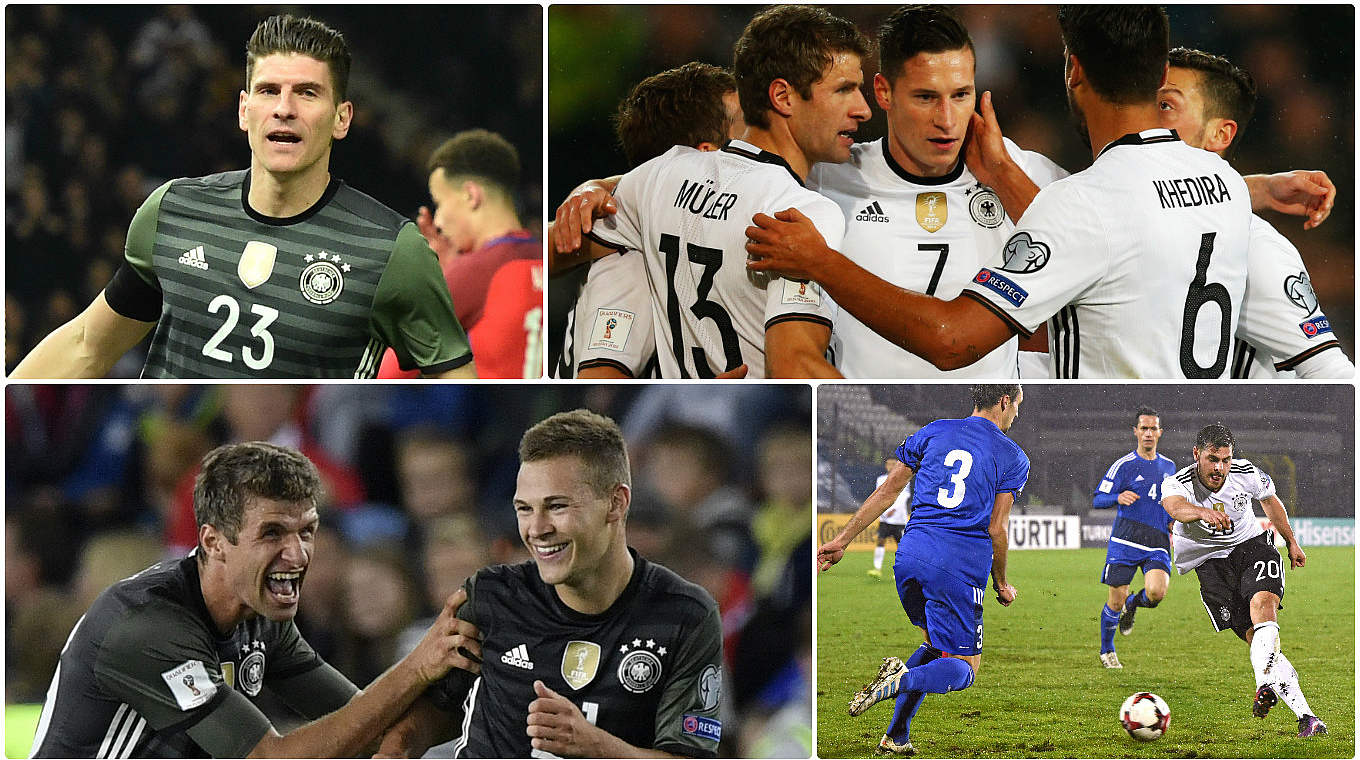 Gomez, Draxler, Volland and Kimmich all hit some fantastic strikes this year © 