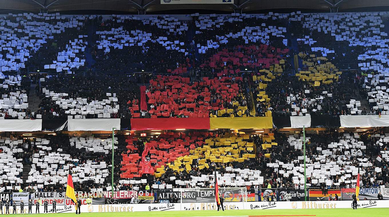 ...im Volksparkstadion in Hamburg. © 2016 Getty Images