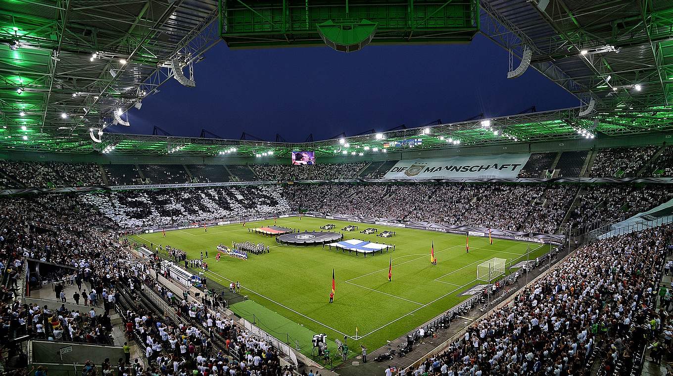 ...im Borussia-Park in Mönchengladbach. © 2016 Getty Images