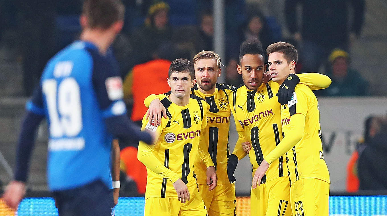 BVB equalised twice over the course of the game © 2016 Getty Images