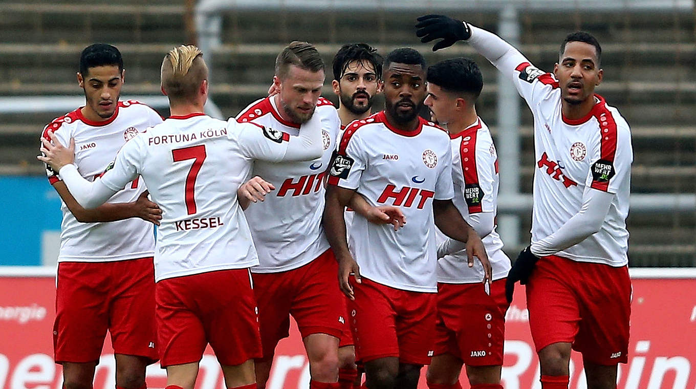 Jubel bei der Fortuna: Köln schlägt Mainz © 2016 Getty Images