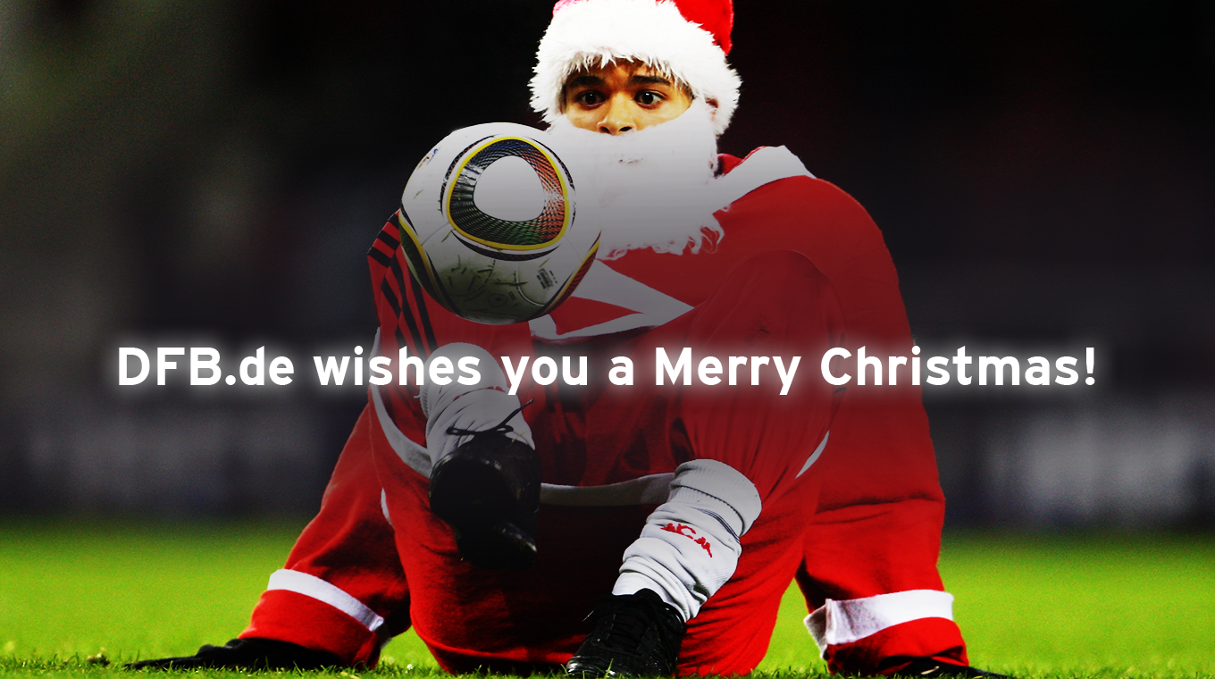 Merry Christmas from everyone at DFB.de!  © 