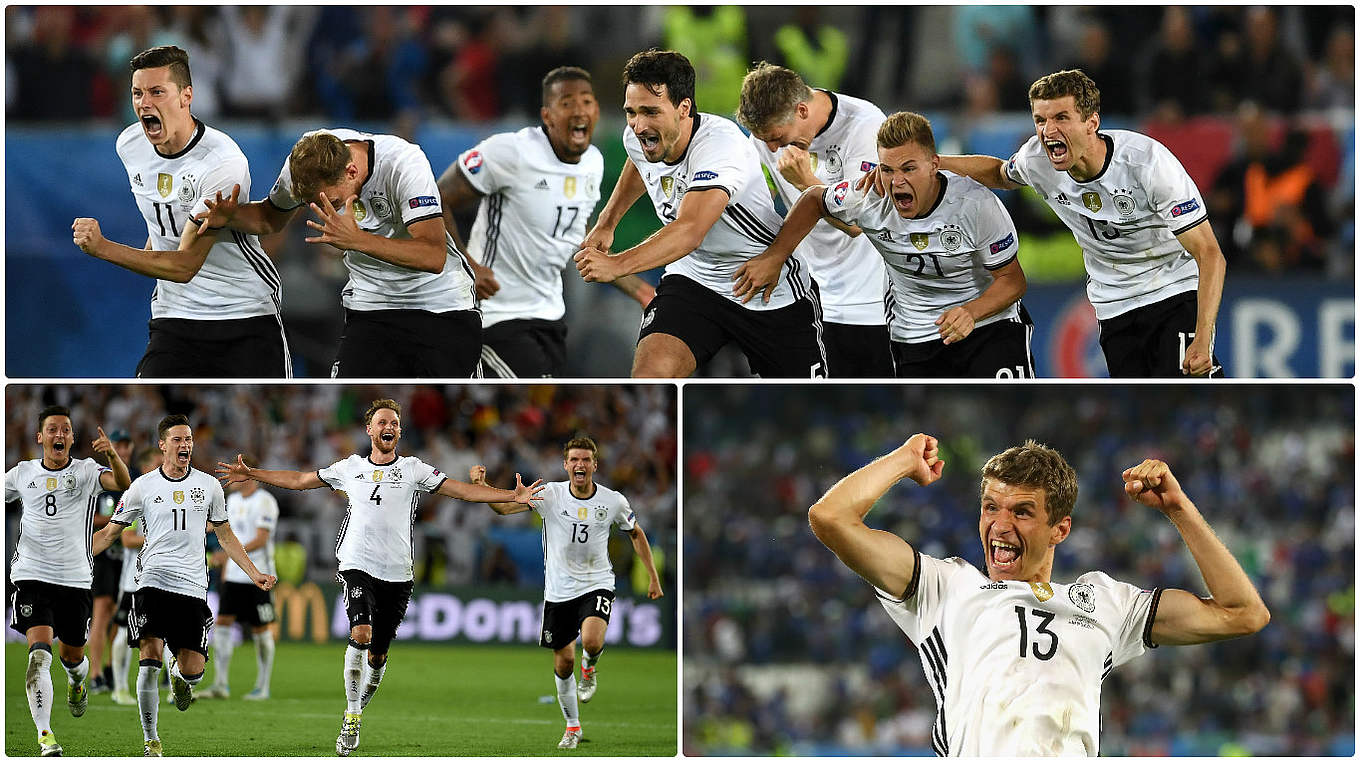 Starker Auftritt ohne Krönung: Deutschland kommt bei der EURO 2016 bis ins Halbfinale © 2016 Getty Images
