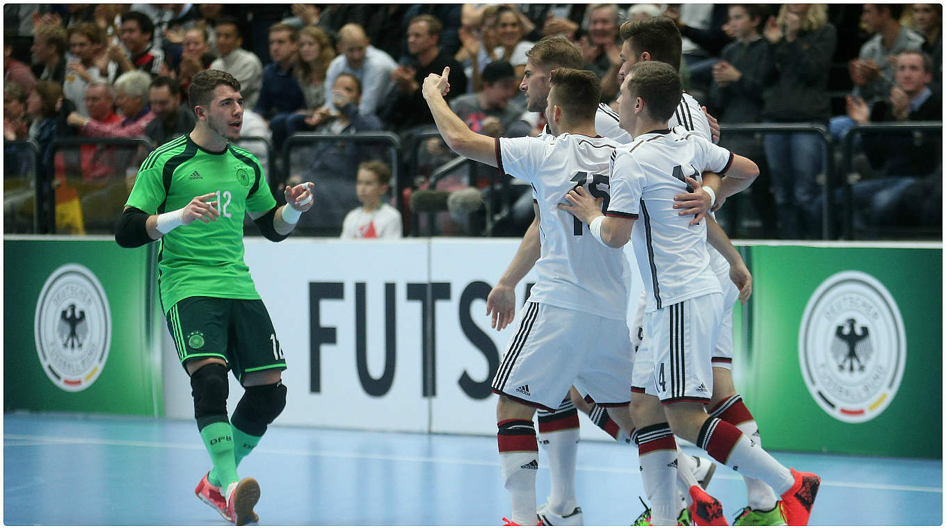 Premiere: Das erste Futsal-Länderspiel einer deutschen Nationalmannschaft geht in Hamburg über die Bühne © 2016 Getty Images