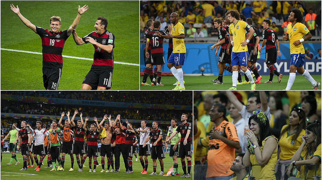 Menotti on Germany's 7-1 win over Brazil: "I wasn't surprised." © 