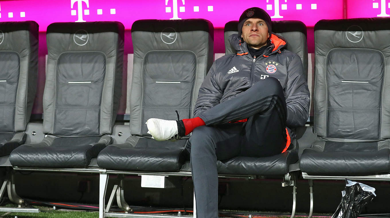 Müller: "I wasn’t exactly enjoying being on the bench." © 2016 Getty Images