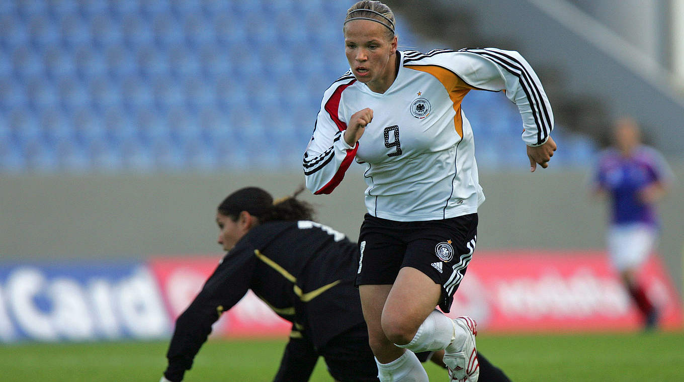 Im Halbfinale der U 19-EM 2007 gegen Frankreich erzielte Kerschowski den Siegtreffer © 2007 Getty Images