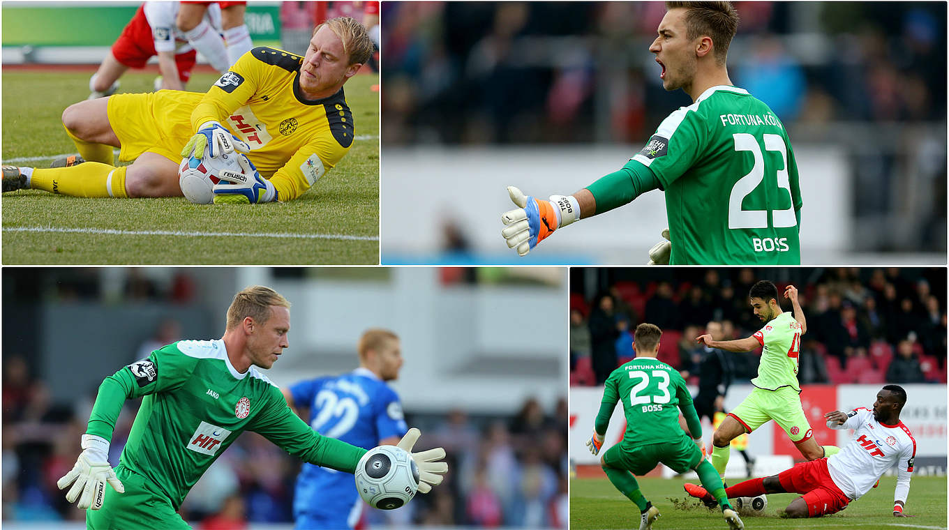 Zwei gleichberechtigte Torhüter: André Poggenborg und Tim Boss © Getty Images/Collage DFB