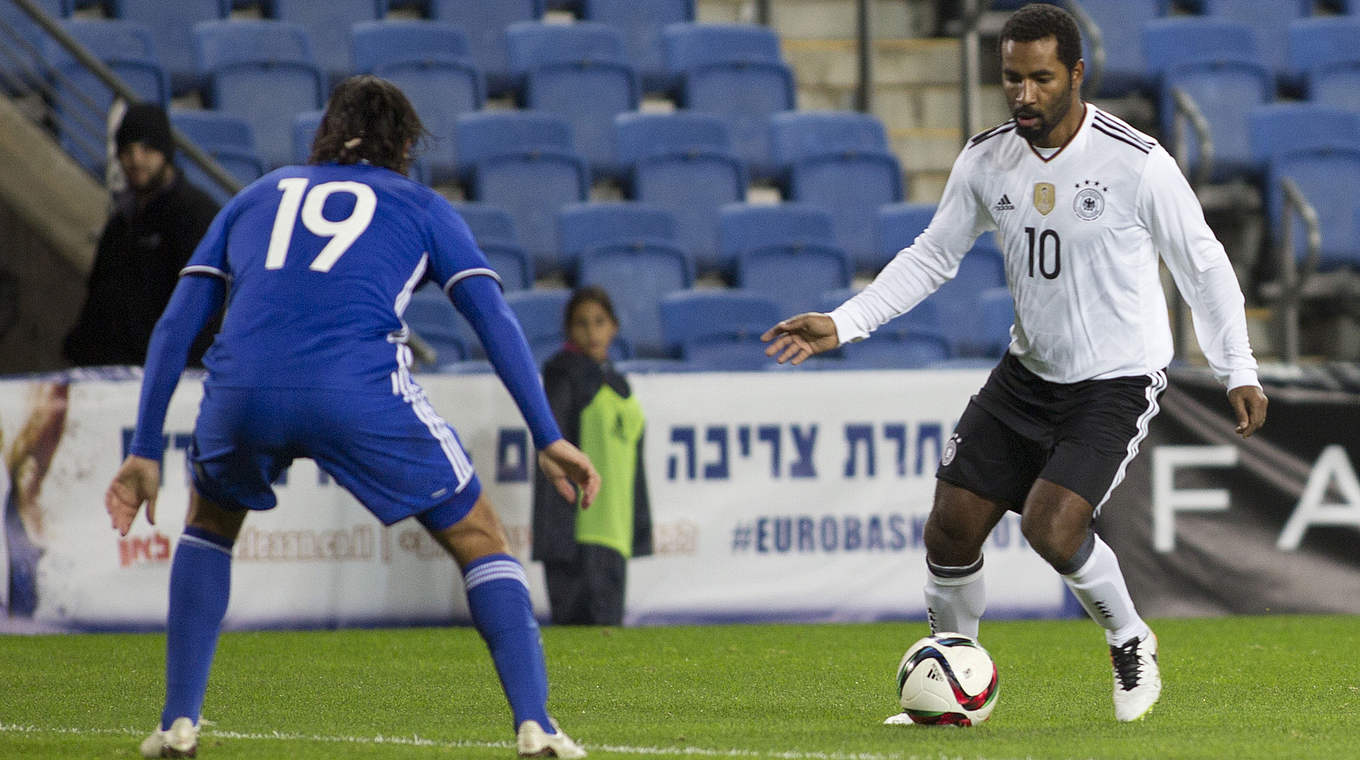 Weiterhin für den DFB am Ball: Cacau beim Allstar-Spiel in Israel im Dezember 2016 © 2016 Getty Images