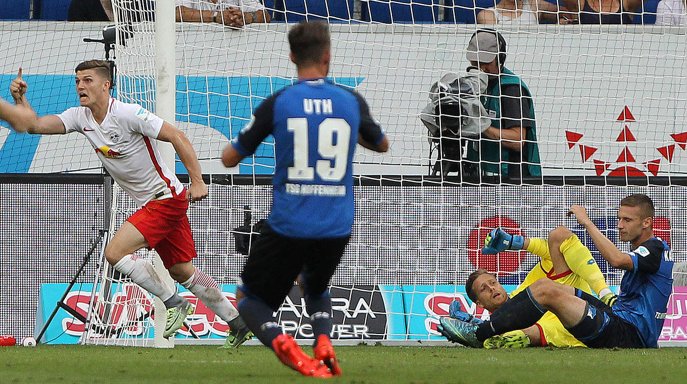 Matchwinner im Hinrundenduell: Marcel Sabitzer (l.) trifft in der 90. Minute zum 2:2 © Getty Images