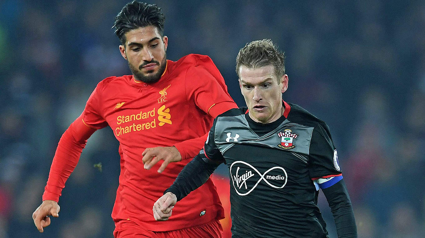 Niederlage gegen Southampton: Can (l.) und Liverpool scheiden aus © 2016 Getty Images
