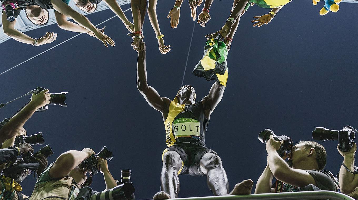 Usain Bolt" ist "heldenhaft" in Rio: das "Sportfoto des Jahres" von Sebastian Wells © Sebastian Wells