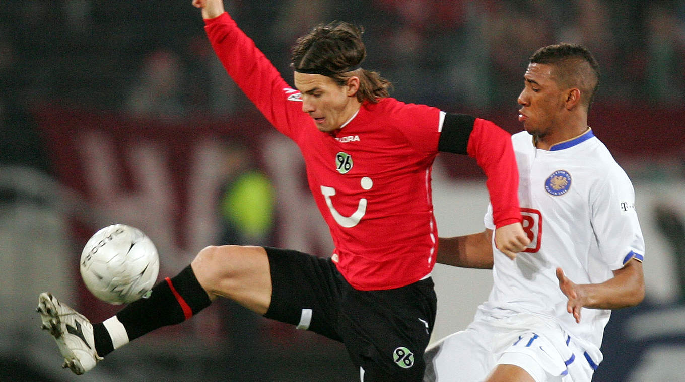 Feiert vor zehn Jahren bei Hertha BSC sein Bundesligadebüt: Jérôme Boateng (r.) © 2007 Getty Images